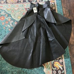 NWT Asymmetrical belt high low skirt